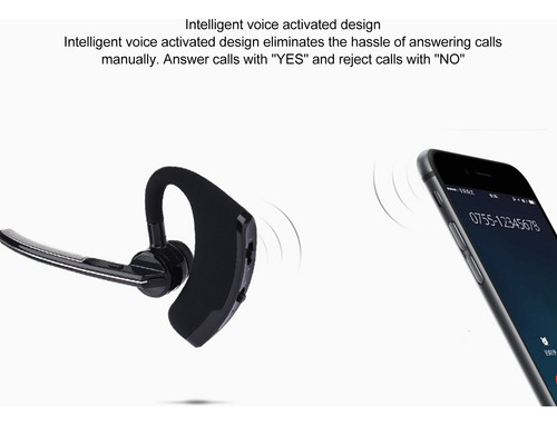 Auricular Bluetooth Multifunción Con Cancelación De Ruido Ma