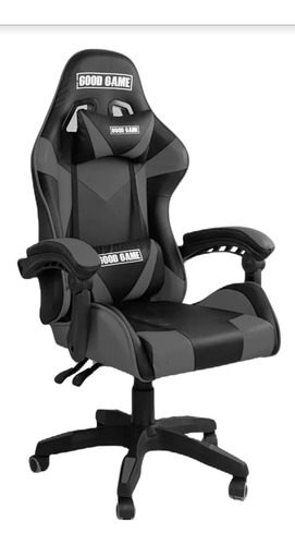 Silla Gamer Good Game Gg-06 Negro Cuero Sintético Negro Cuero Sintético (Usado)