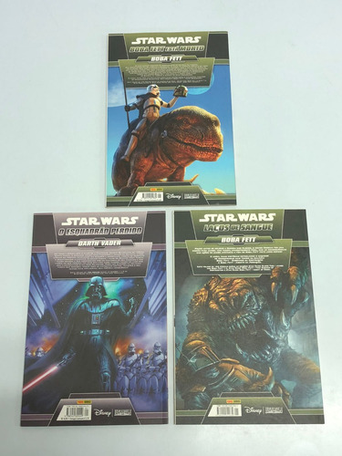 03 Hqs Star Wars Legends Boba Fett E Darth Vader Panini