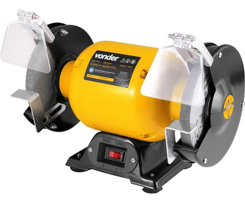 Moto Esmeril De Bancada 6 Pol 360w Com 2 Rebolos Vonder 220v
