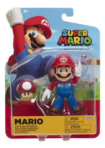 Figura Nintendo Super Mario Mario Bros Universo Binario