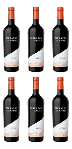 Vino Terrazas De Los Andes Reserva Malbec Caja 6u X750 Ml