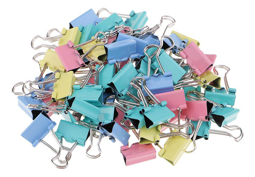 Multicolor De 60 Pedazos De Del Foldback Del Metal Sujeta