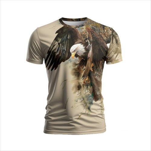 Remera Aguila, Naturaleza, Felix Comics