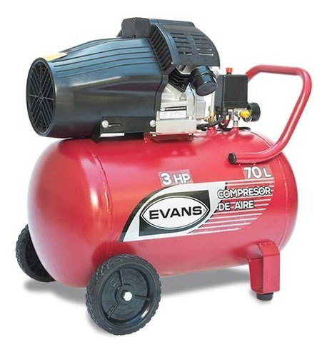 Compresor De Aire Lubricado 1 Etapa 3hp Eléctrico Tanque 70l Fase eléctrica Monofásica Frecuencia 60