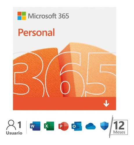 Microsoft 365 (antes Office) Personal Edition. 1 Año