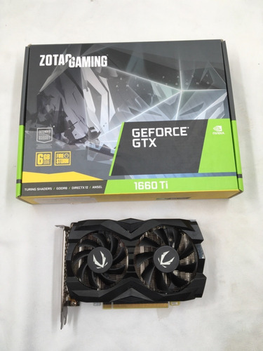 Tarjeta De Video Nvidia Geforce Gtx 1660 Ti 6gb Zotac