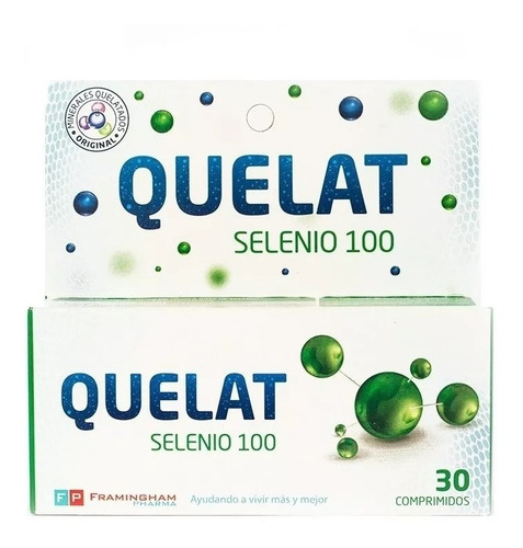 Quelat Selenio 100 Minerales X 30 Comprimidos