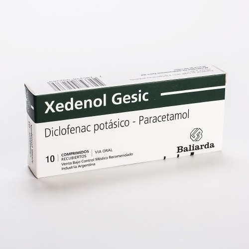 Xedenol Gesic  10 Comp