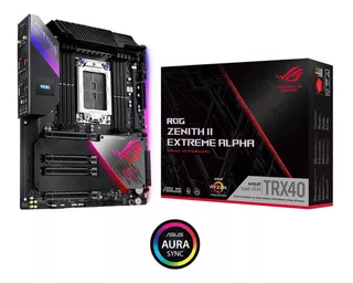 Placa Mae Asus Rog Zenith Ii Extreme Strx4 Amd Pcie 4.0 Cor Black / Rgb