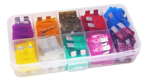 80pcs Conjunto De Fusíveis De Lâmina Padrão Automóvel
