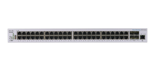 Switch Cisco Cbs350-48t 48 Puertos Giga + 4 Sfp Admin