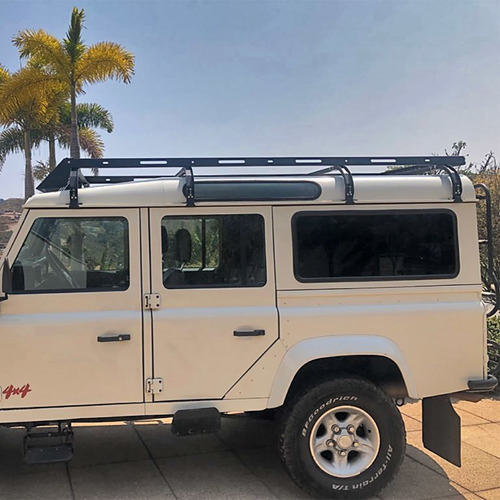 Bagageiro De Teto - Land Rover - Defender 110 - Aço Preto