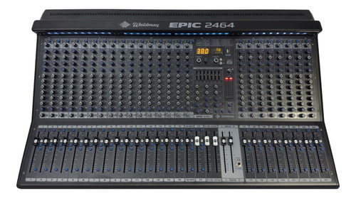 Mesa De Som Com 24 Canais 7 Aux Bluetooth Waldman Epic-2464