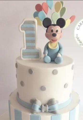 Adorno De Torta Mickey Bebé
