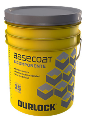 Base Coat Bicomponente Durlock Exterior X 25kg