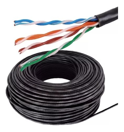 Caja De Cable Utp Cat.5e Aleacion Exterior 100m Wiretech