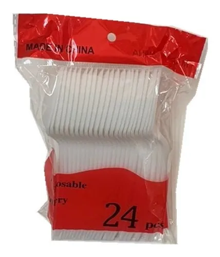 comprar Dada®pack X24 Cuchara Desechable Colores Cumpleaños Cotillón