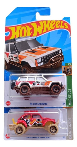 Carritos Hot Wheels Jeep Cherokee Y Volkswagen Treasure Hunt