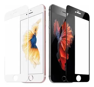 2 Pzas Mica Cristal Templado 9d iPhone 7/8 Plus