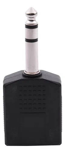 comprar Conector Macho Mono De 6,35 Mm A Divisor De Enchufe Hembra