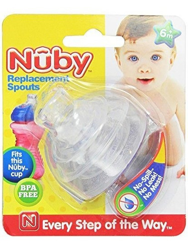 Nuby - Pack De 2 Chorros Super Spout Standard