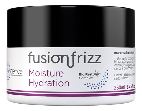 Brscience Máscara Fusion Frizz Moisture Hydration 250ml