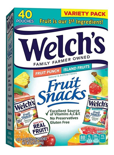 Welch&#39;s Fruit Snacks, Fruit Punch &amp; Island .