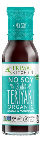 Primal Kitchen Salsa Island Teriyaki Sin Soya Orgánica 256g