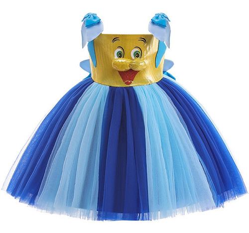 Vestido De Bob Esponja Para Niñas Cosplay Halloween