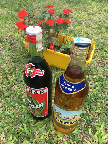 Combo Antiguo Aperitivo Cynar Y Licor Legui
