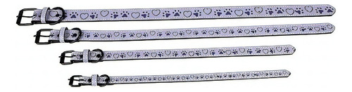Collar Para Perros Raza Ch Med Y Gde Tipo Piel Ajustable Color Morado Tamaño del collar Extra Chico ECh/XS