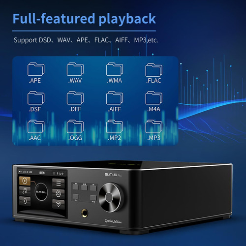 Reproductor De Audio S.m.s.l Dp5se Hifi Preamplificador Bala