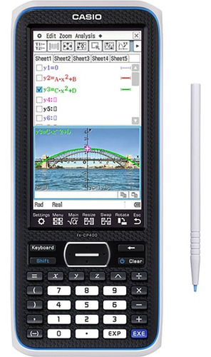 Calculadora Grafica Casio Classpad Ii Fx-cp400 Lcd Tactil 3d