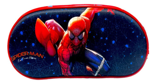 Cartuchera Hombre Araña Spider Man Primaria Calidad Premium