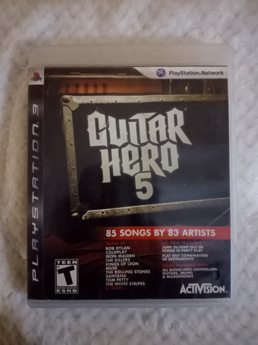 Ghitar Hero 5 Ps3 