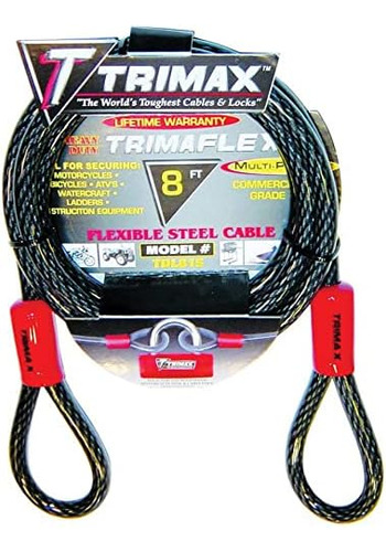 Cable Trimaflex Dual Bucle Multiuso, Acero