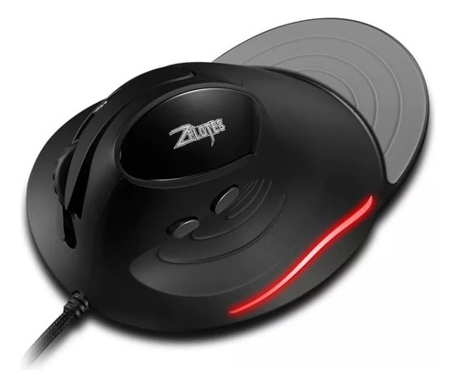Zy Ratón Vertical Zelotes Ergonomico Programable Gamer Pc