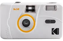 Comprar Cámara de cine Kodak M38 de 35 mm con flash (blanca)