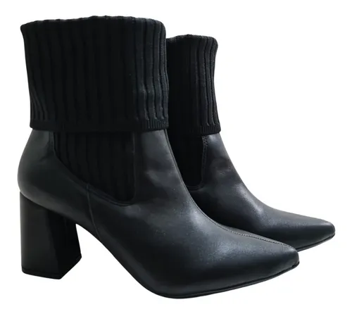 Polaina com best sale bota cano curto