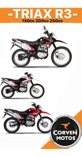 Corven Triax 150 R3 0km 2023 Service Gratis Ruta3motos