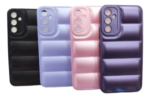 Funda Puffer Acolchado Suave Para Samsung A54 A14 Reforzado 