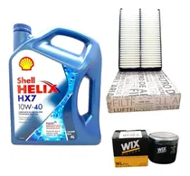 Comprar Kit Service Aceite Shell Hx7 10w40 Y 2  Filtros Tucson 05 10