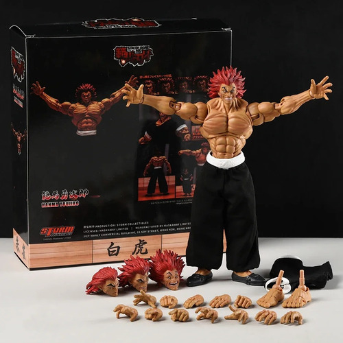 Figura De Acción De Juguete Hanma Yujiro Baki Grappler Ko St