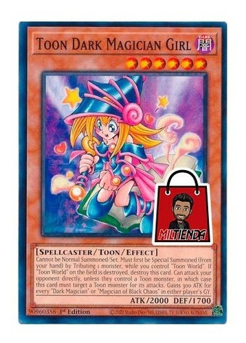 Toon Dark Magician Girl Maga Oscura Miltienda Yugioh Pegasus