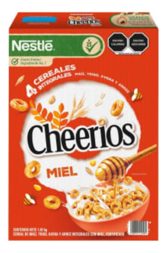 2 Pza Cereal Cheerios Nestlé Miel 1.02 Kg