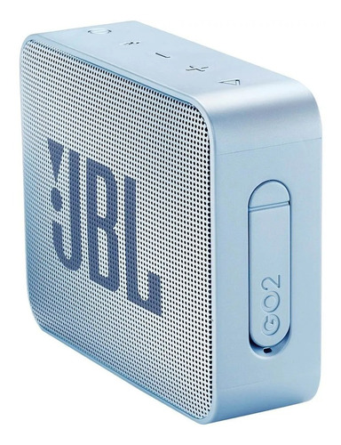 Imagen 3 de 4 de Parlante JBL Go 2 portátil con bluetooth waterproof icecube cyan
