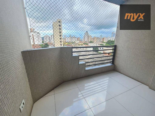 Imagem 1 de 28 de Apartamento Com 3 Dormitórios À Venda, 96 M² Por R$ 515.000,00 - Ponta Da Praia - Santos/sp - Ap6143