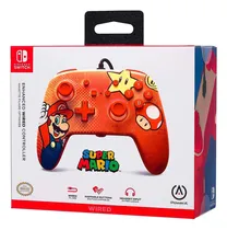 Comprar Mando para Nintendo Swtich Cableado PowerA Mario