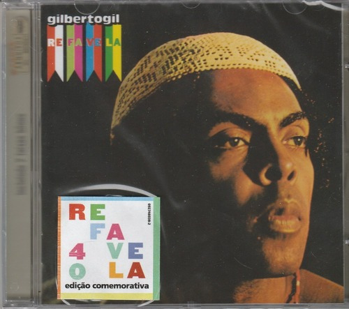 Gilberto Gil - CD Refavela - 1977 - Sellado